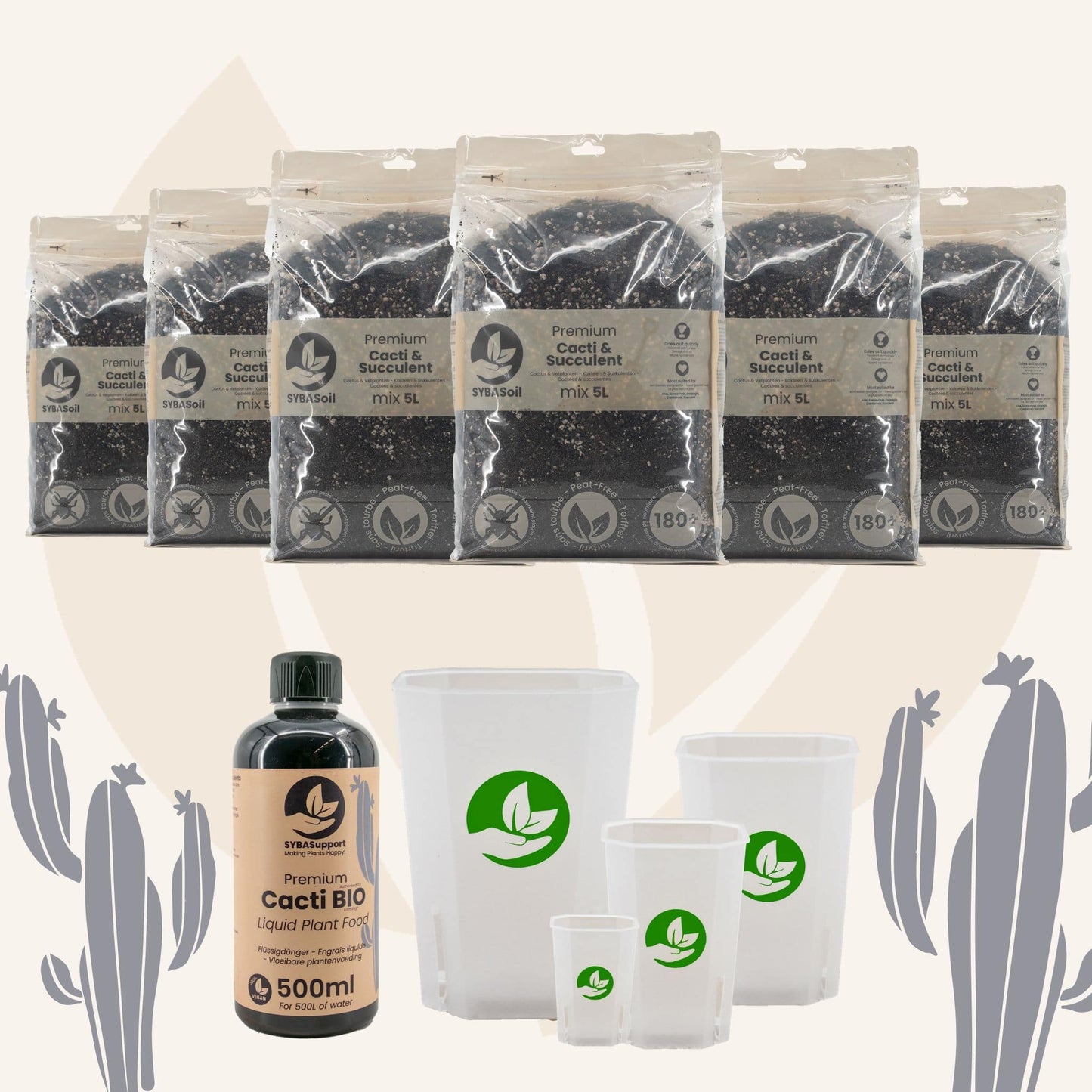 Cactus & Vetplant Welkomstbundel