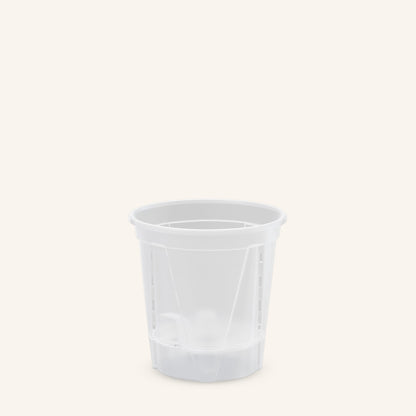 Zelfwaterende doorzichtige plantenpot