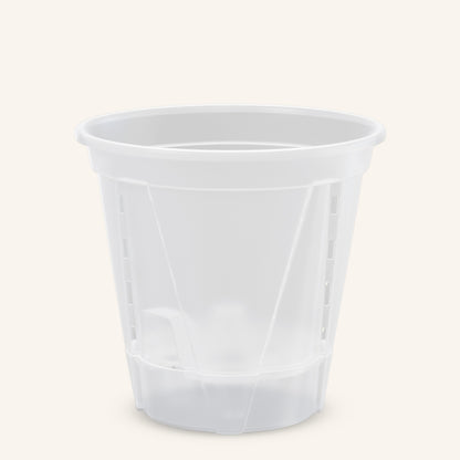 Zelfwaterende doorzichtige plantenpot