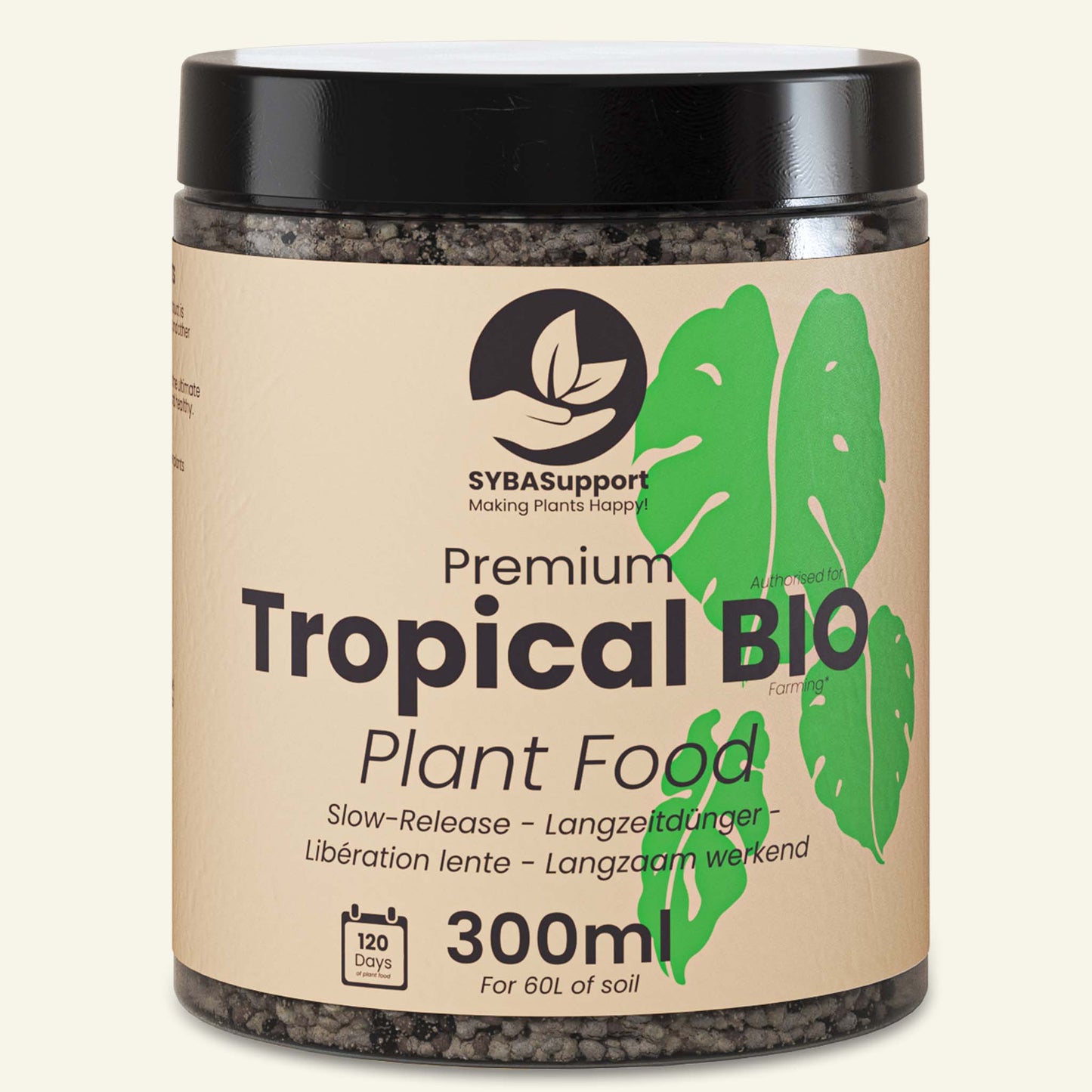 Tropische BIO plantenvoeding langzaam werkend