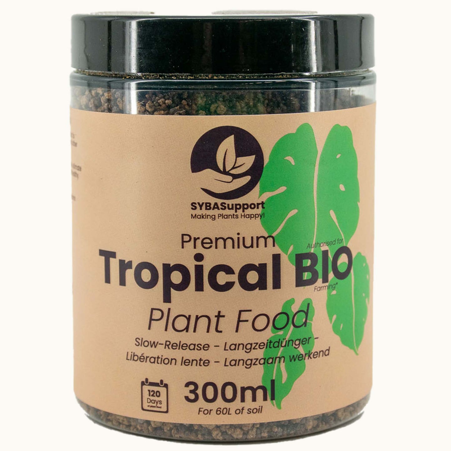 Tropische BIO plantenvoeding langzaam werkend