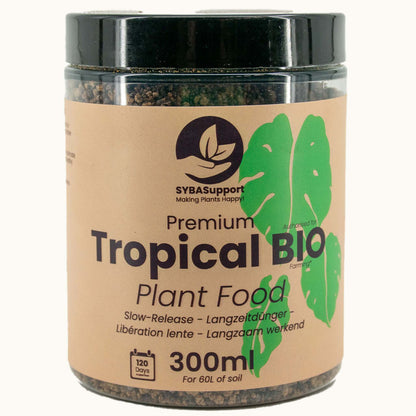Tropische BIO plantenvoeding langzaam werkend